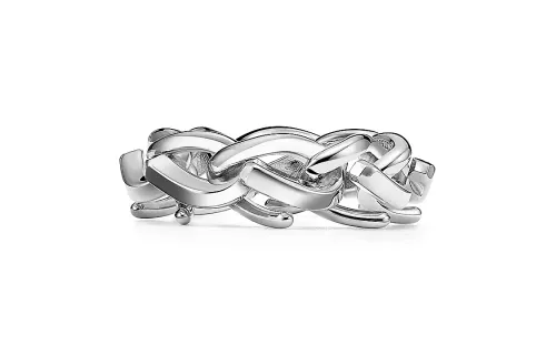TIFFANY & CO. 925 Sterling Silver Rings Unisex Silver