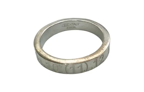 Maison Margiela 925 Sterling Silver Rings Men's Silver