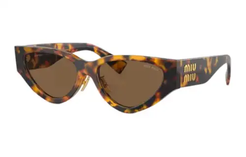 MIU MIU Eyewear Cat Eye Full Rim Sunglasses