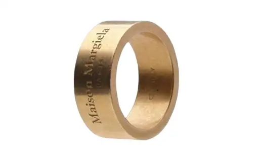 Maison Margiela Silver Rings Women's Gold