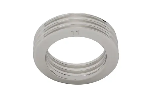 Maison Margiela Brass Rings Women's Silver