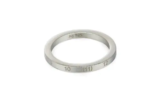 Maison Margiela 925 Sterling Silver Rings Women's Silver