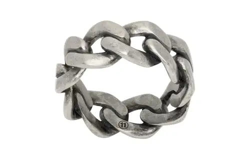 Maison Margiela 925 Sterling Silver Rings Men's Silver