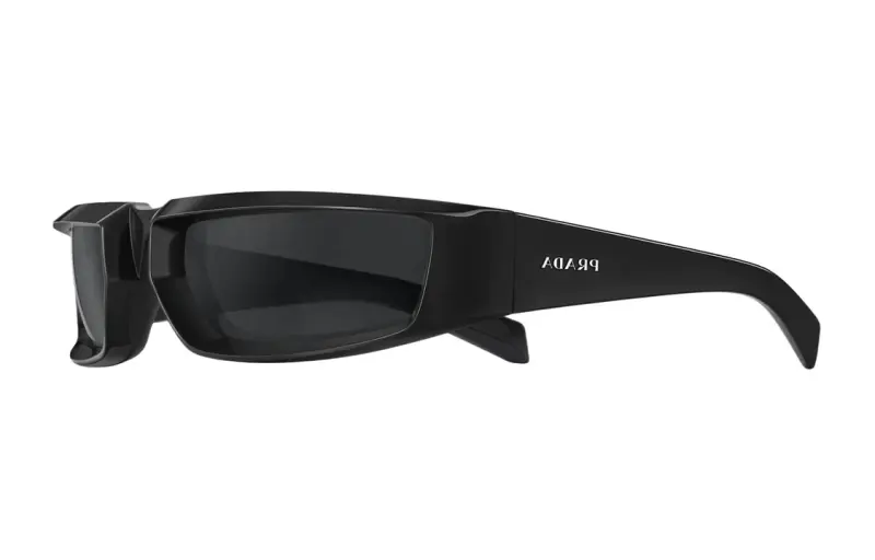 Runway wraparound-frame sunglasses