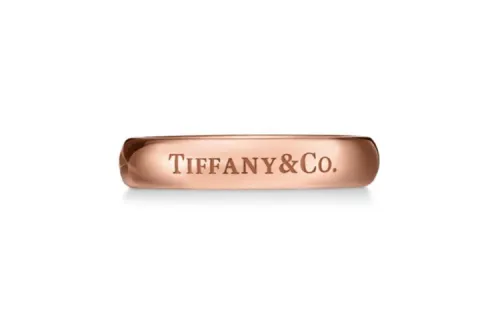 TIFFANY & CO. 18K Rose Gold Rings Men's Rose Gold