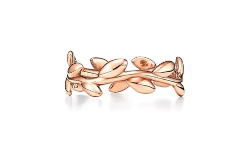 TIFFANY & CO. Karat Gold Rings Unisex Rose Gold