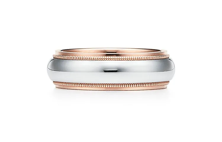 TIFFANY & CO. Rings Unisex Rose Gold