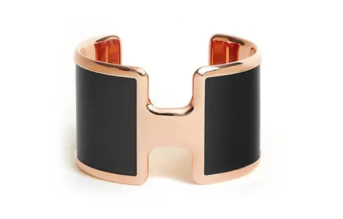 HERMES Olympe Bangles Women's Black