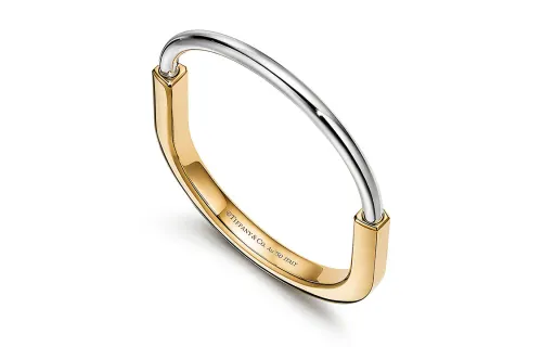 TIFFANY & CO. Lock Bangles Unisex