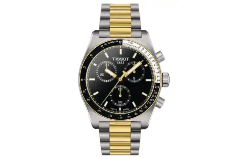 TISSOT PR516 Quartz Movement 100m Waterproof Men's Watches Watch 40mm Black Dial Stainless Steel Case
