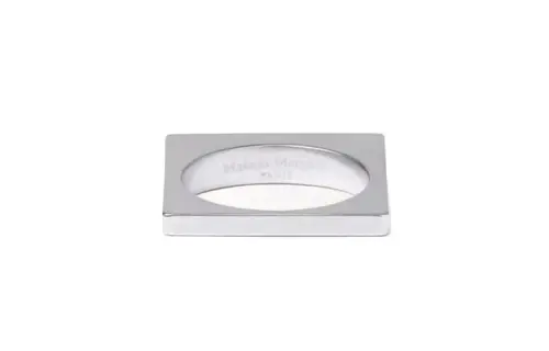 Maison Margiela Brass Rings Men's Silver