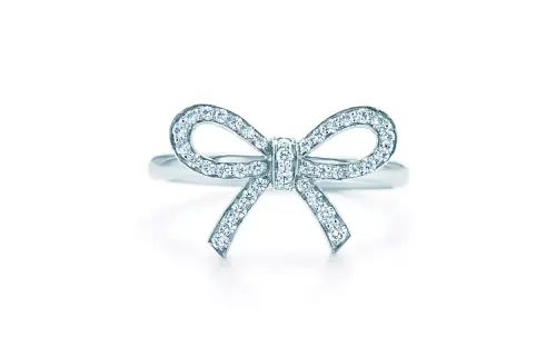 TIFFANY & CO. Platinum Rings Women's Silver