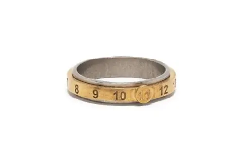 Maison Margiela Sterling Silver, Gold Plated Rings Women's Gold