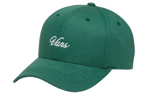Vans Cotton Baseball Caps Unisex Green