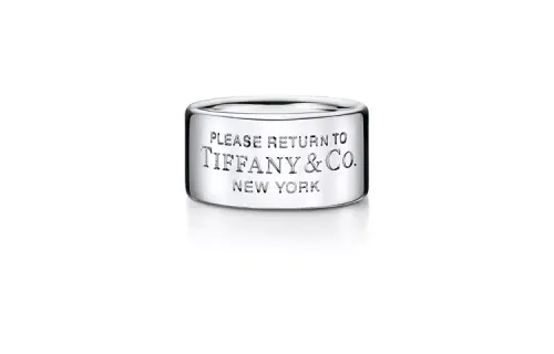 TIFFANY & CO. Rings Unisex Silver