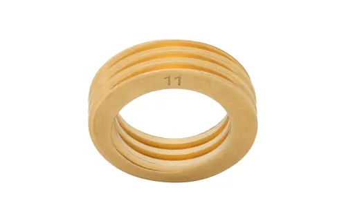 Maison Margiela Brass Rings Women's Gold
