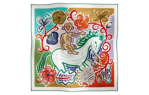 HERMES Scarves Women's Multicolor