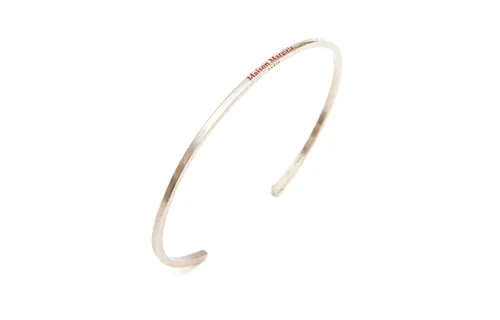Maison Margiela Silver 925 Bangles Unisex Silver