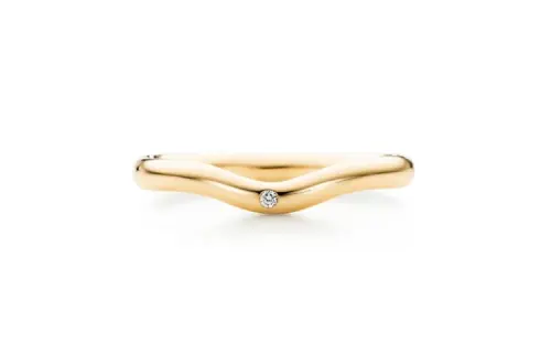 TIFFANY & CO. 18K Gold, Diamond Rings Women's Gold