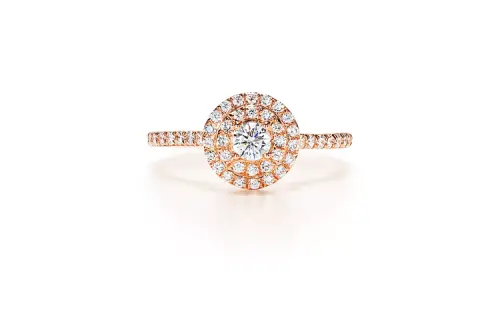 TIFFANY & CO. Rings Unisex Rose Gold
