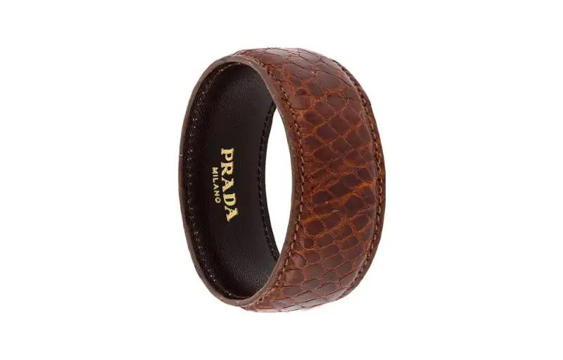 PRADA Bangles Unisex Brown