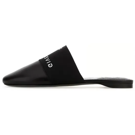GIVENCHY Wrap-toe Slippers Women's Black
