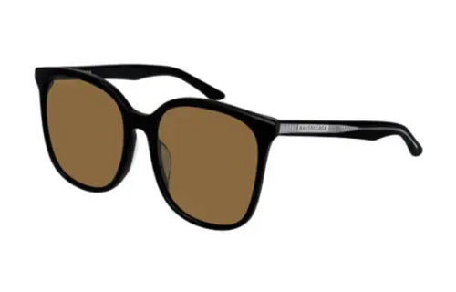 Balenciaga Irregular Shape Sunglasses Men's Black