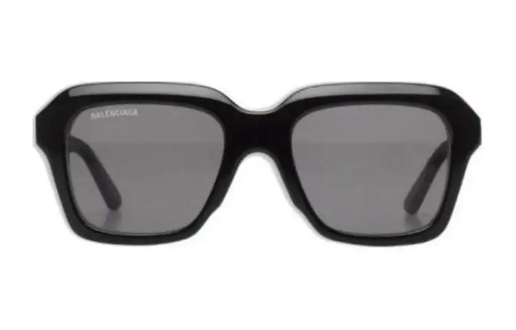 Balenciaga Square Sunglasses Unisex Black
