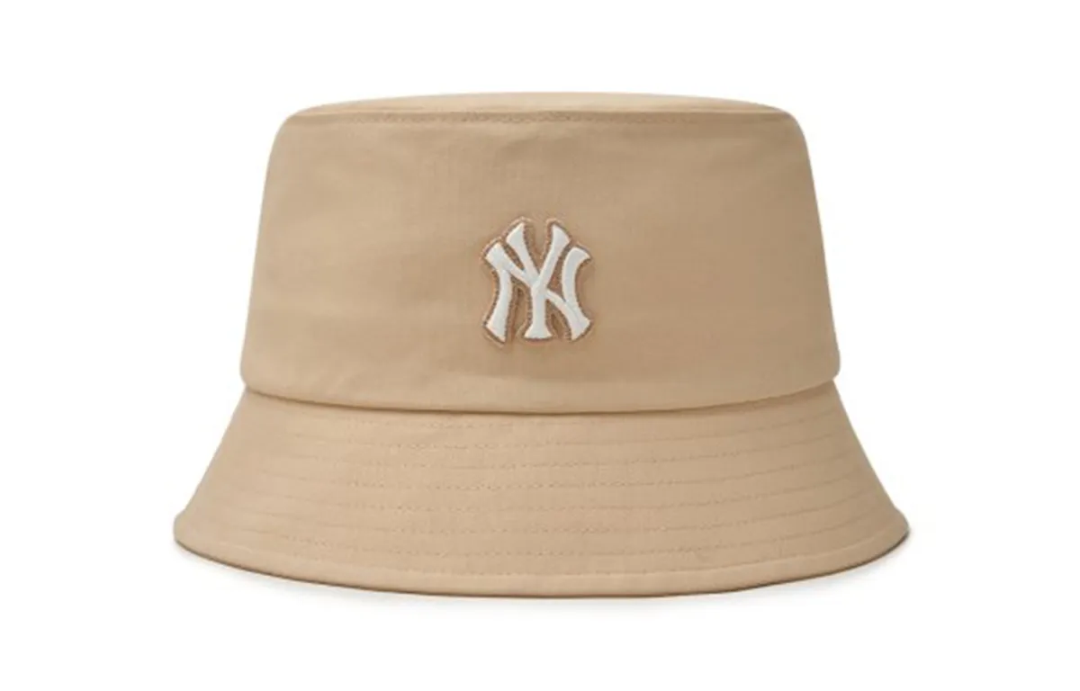 MLB Cotton Bucket Hats Unisex Light Beige