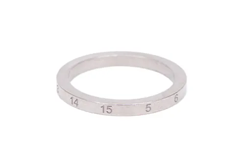 Maison Margiela 925 Sterling Silver Rings Unisex Gold/Silver