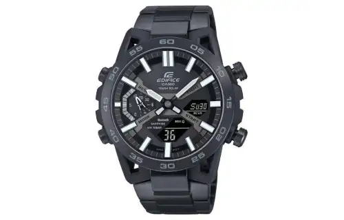 CASIO Unisex EDIFICE Black Watch Ecb2000ydc1bjf