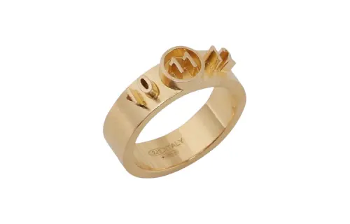 Maison Margiela Metal Rings Men's Gold