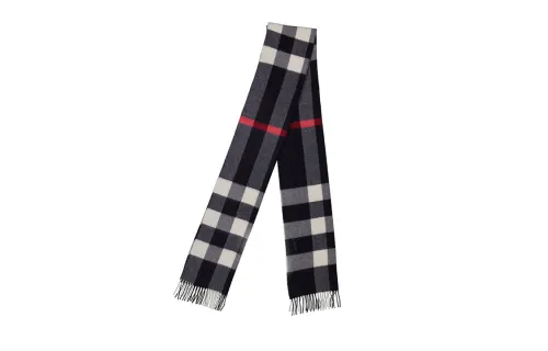 Burberry checked cashmere scarf