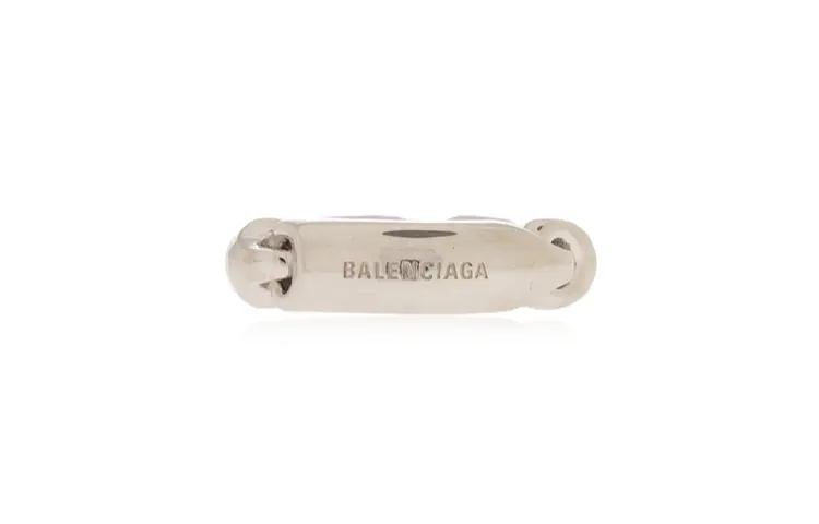 Balenciaga Brass Rings Men's Silver