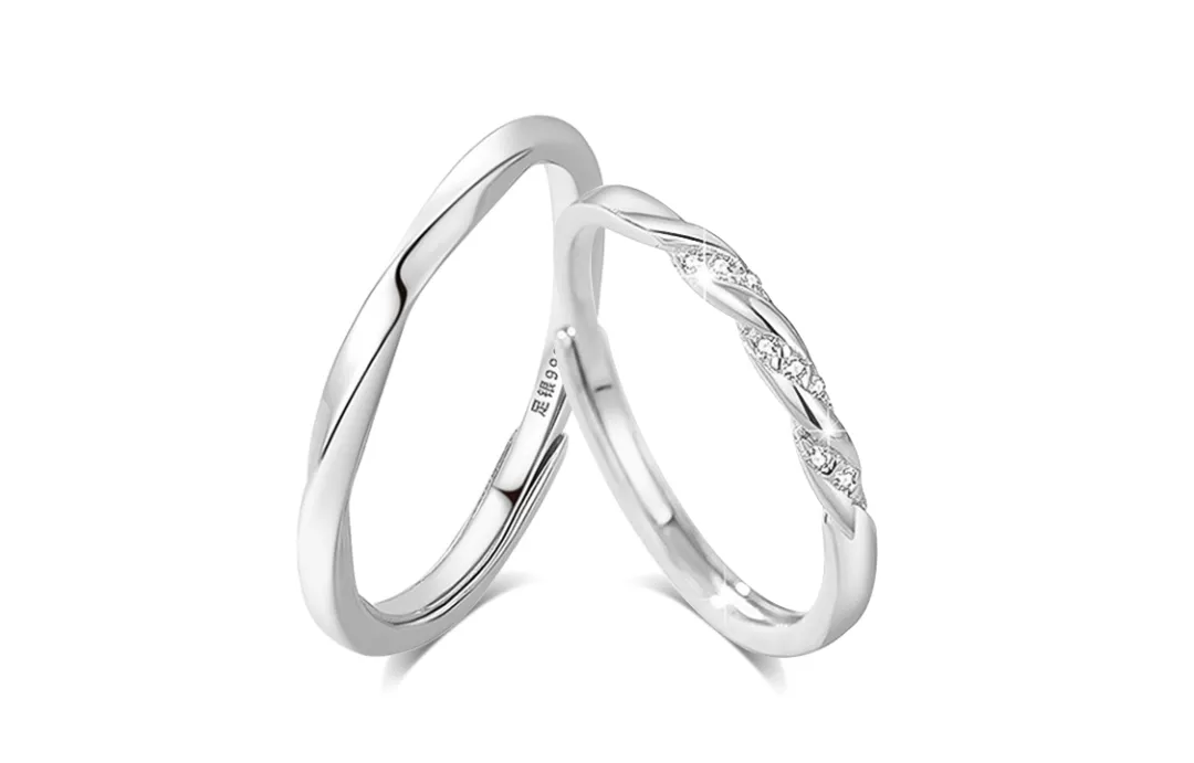 BLANK IN BLANK Sterling Silver Rings Unisex