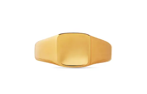 Balenciaga Two Finger Signet Ring