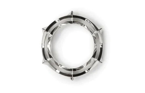 Burberry Sterling Silver Rings Women's Silver