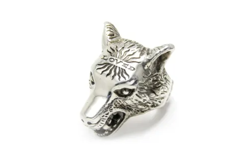 GUCCI 925 Sterling Silver Rings Unisex Silver