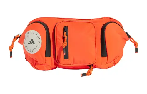 Adidas Recycled Material Polyester Fanny Pack Regular Women's Bright Orange