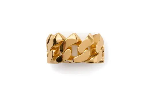 Burberry Sterling Silver, Gold Plated Rings Women's Gold