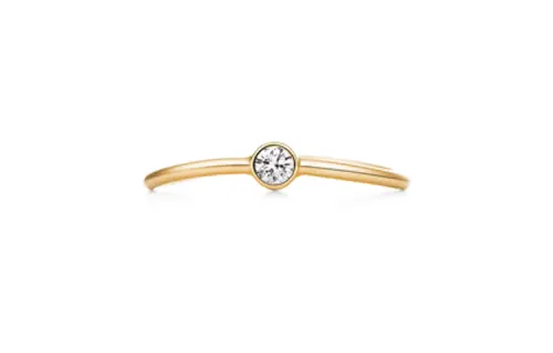 TIFFANY & CO. 18K Gold Rings Unisex Gold