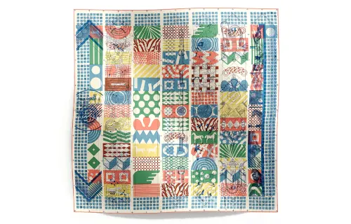 HERMES Twilly Scarves Women's Blue