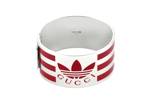 GUCCI Adidas X Gucci Collaboration Collection Bangles Women's Silver