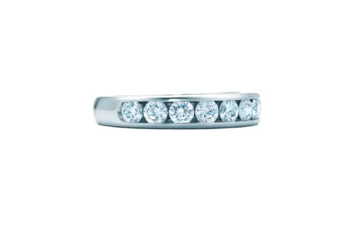 TIFFANY & CO. Platinum Rings Women's Silver
