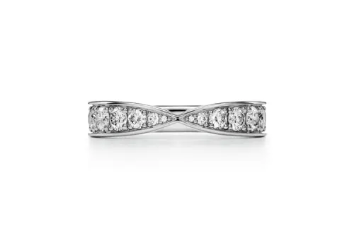 TIFFANY & CO. Diamond Rings Women's Silver