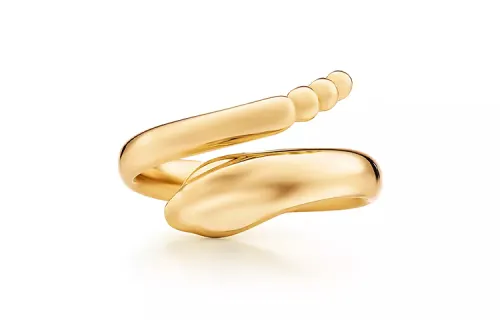 TIFFANY & CO. 18K Gold Rings Unisex Gold