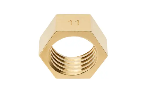 Maison Margiela Brass Rings Women's Gold
