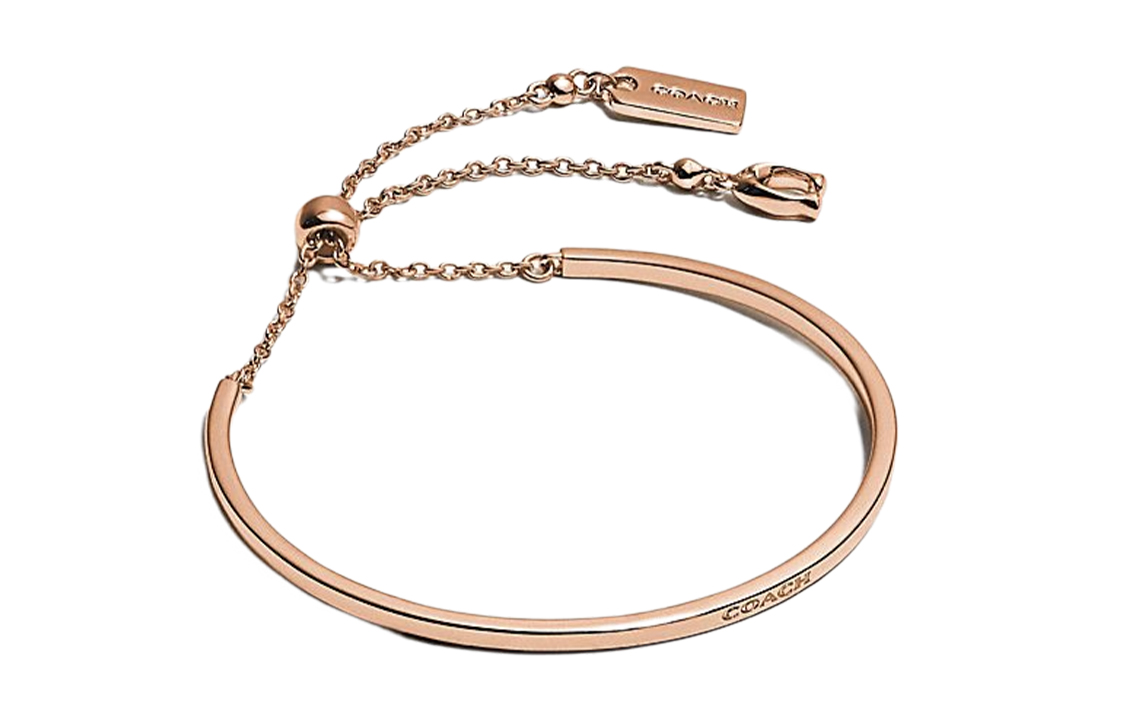 COACH Bangles Women's Rose Gold