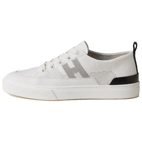 HERMES Deep Skateboard Shoes Women's Low-Top White