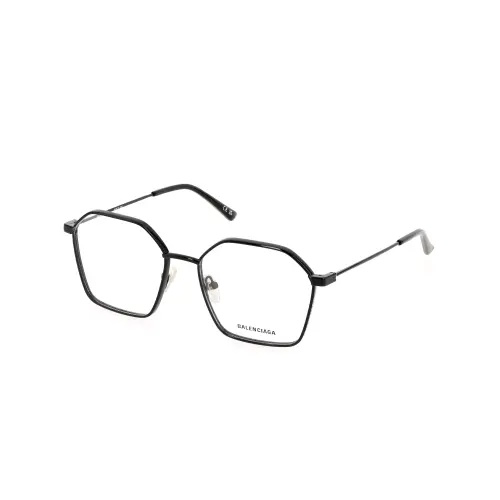 Balenciaga Alloy Irregular Shape Eyeglass Frames Unisex